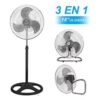 VENTILADOR PIE 18" HAMMERS 3 EN 1