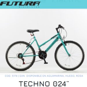 BICI FUTURA MTB R29 TECHNO DAMA 21 VEL. ACERO