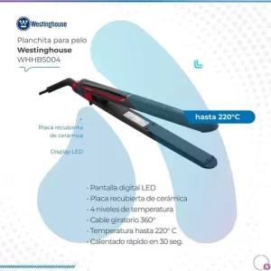PLANCHA PARA PELO WESTINGHOUSE 5004 (R)