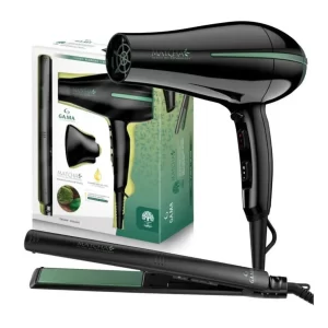 SET GAMA SECADOR BORA+PLANCHA ELEGANCE MATCHA