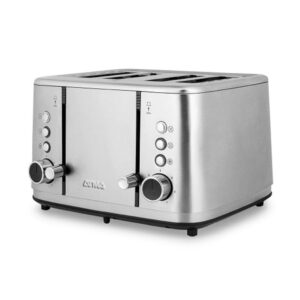 TOSTADORA ELECTRICA DIGITAL ATMA TO9000IP INOX 4 Panes 1850 Watts
