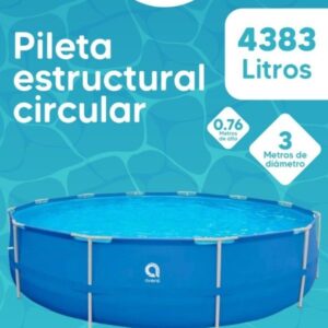 PILETA REDONDA AVENLI 3MTS 4383LTS (R)