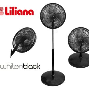 VENTILADORA 18" 3 EN 1-LILIANA-WHITENBLACK 75W-NEGRO WBVPWB18K