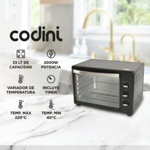 HORNO ELECT. CODINI 46-33LTS CD15 (R)
