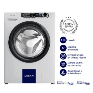 LAVARROPAS DREAN LCFDR610LB0 6KG-1000RPM-C. FRONTAL-BLANCO