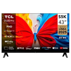 SMART TV 43 TCL QLED 43S5K GOOGLE TV