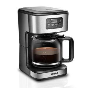 CAFETERA DE FILTRO ATMA CA8182P -ACERO INOX. 1.8LTS-TIMER
