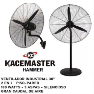 VENTILADOR INDUSTRIAL HAMMER 30" 180W 2 EN 1 (R)