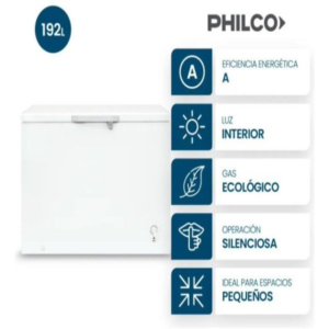 FREEZER DE POZO PHILCO 192L BLANCO PHCH199B (R)