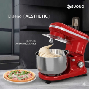 BATIDORA PLANETARIA SUONO 1000W 5L ROJA HOG0328ROJ (R)