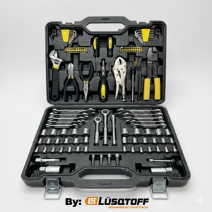 JUEGO DE HERRAMIENTAS DE 123 PIEZAS GARDEN PLUS SET123 (R)